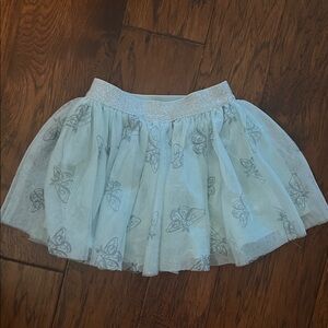 Star Wars Butterfly Print Skirt - Light Blue